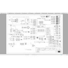 Merlo Panoramic P23.6 Hydraulic & Electrical Diagram
