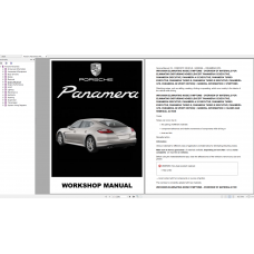 Porsche Panamera 970 Workshop Manual 2011