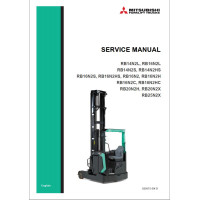 Mitsubishi Forklift RB14N2L RB16N2L RB14N2S RB16N2HS Service Manual Circuit Diagram