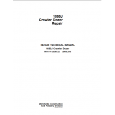John Deere 1050J Crawler Dozer Service Repair Technical Manual TM10114