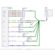 Ford Transit Connect 2022 Electrical Wiring Diagram Connector View Pinout