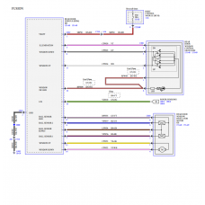 Ford Fusion Hybrid 2020 Electrical Wiring Diagram, Connector View Pinout & Engine