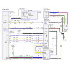 Ford F-600 2022 Electrical Wiring Diagram Connector View Pinout