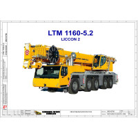 Liebherr LTM1160-5.2 Z68625 Operation Manuals, Circuit Diagrams