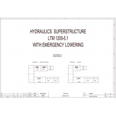 Liebherr LTM1200-5.1 Operating Manuals, Circuit Diagrams