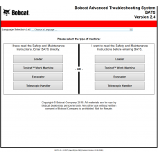 Bobcat BATS v2.4 Advanced Troubleshooting System 11.2021