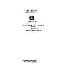 John Deere 544J 4WD Loader Diagnostic, Operation and Test Service Manual