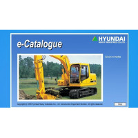 Hyundai Robex Heavy Parts Catalog HCE 01.2017​