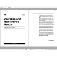 CAT Feeder Breaker Operation & Maintenance Manuals