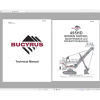 CAT Electric Rope Shovel Operation & Maintenance Manuals