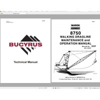 CAT Dragline Operation & Maintenance Manuals