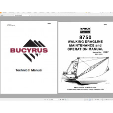 CAT Dragline Operation & Maintenance Manuals