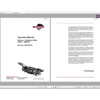 CAT Continuous Miner Operation & Maintenance Manuals