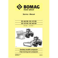 Bomag BC 462 RB, BC 472 RB, BC 472 RS, BC 462 EB Service Manual