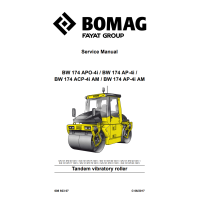 Bomag BW 174 APO-4I, BW 174 AP-4I, BW 174 ACP-4I AM, BW174AP-4I AM Service Manual