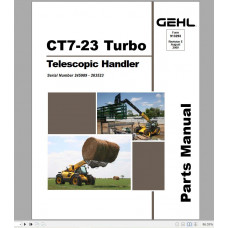Gehl Heavy Equipment Telehandler Parts Manual