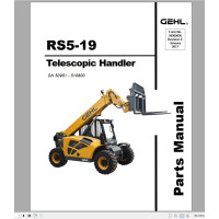 Gehl Machinery Heavy Equipment Part Catalog Manuals