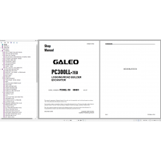 Komatsu LOG Loaders Shop Manual, Electrical, Hydraulic Circuit Diagram