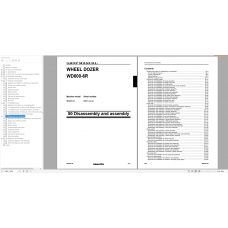 Komatsu Wheel Dozers Shop Manual