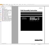 Komatsu Mining Excavator Shop Manual, Operator Maintenance, Circuit Diagram Collection №3