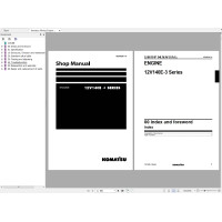 Komatsu Machine Mining  Shop Manuals, Operator & Maintenance Manual Collection №7
