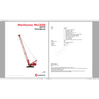 Manitowoc Grove Cranes Spare Parts Manual Collection №3