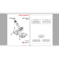 Manitowoc Grove Cranes GMK Spare Parts Manual Collection №4