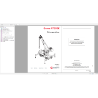 Manitowoc Grove Cranes Maintenance Manuals Collection №5