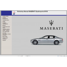 Maserati Quattroporte 2006-2007 Workshop Manual