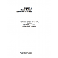 Hitachi Road Builder Zaxis 290F-3 Technical Manual