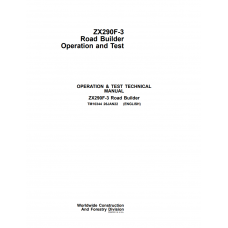 Hitachi Road Builder Zaxis 290F-3 Technical Manual