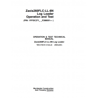 Hitachi Log Loader Zaxis 260FLC-LL-6N Technical Manual